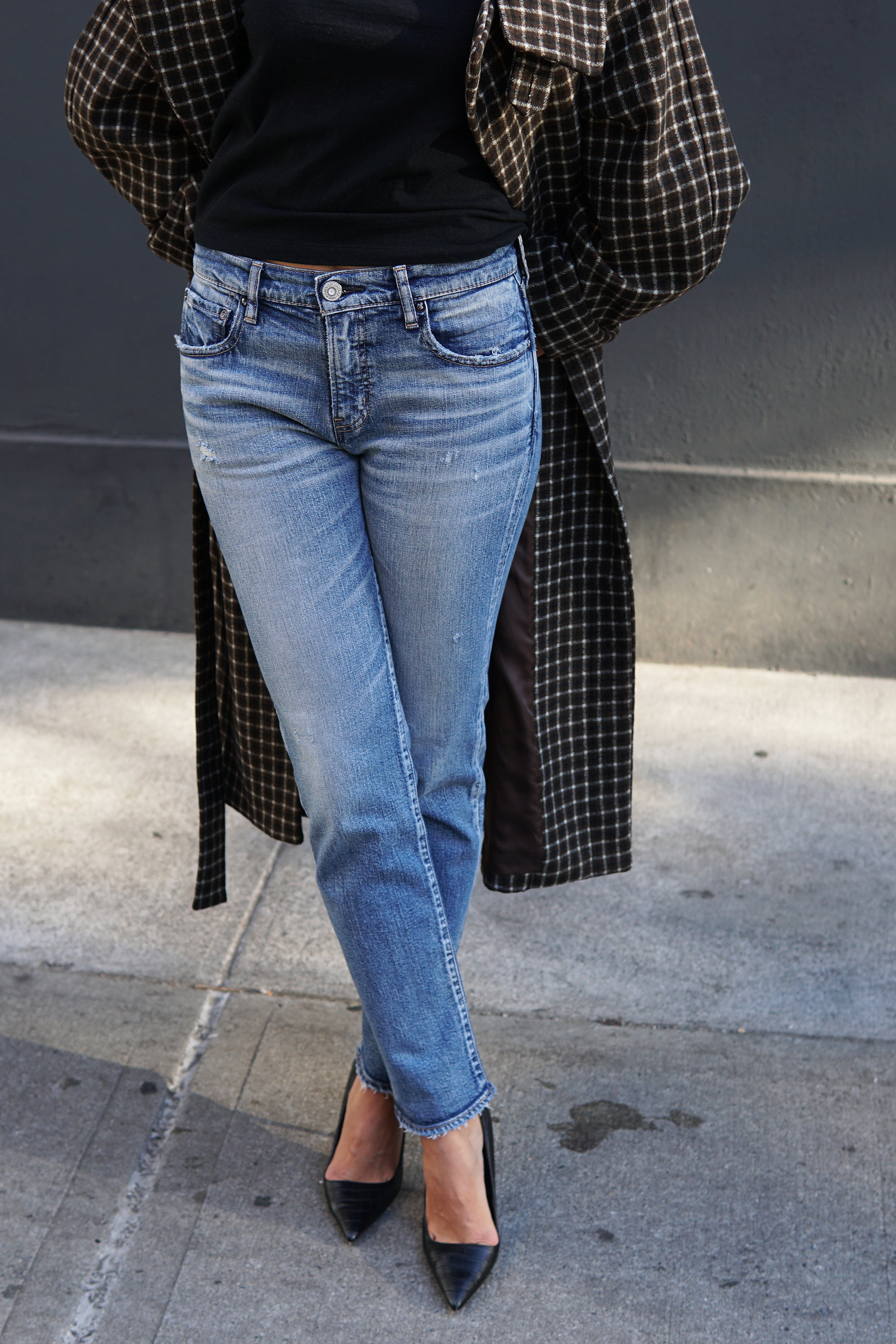 MOUSSY | GATHERED V NECK LIGHT オールインワン