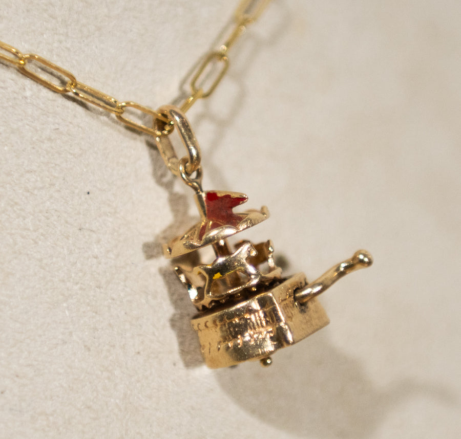 Vintage Carousel Charm