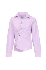 WEARCISCO The Crop Paper Cotton Shirt