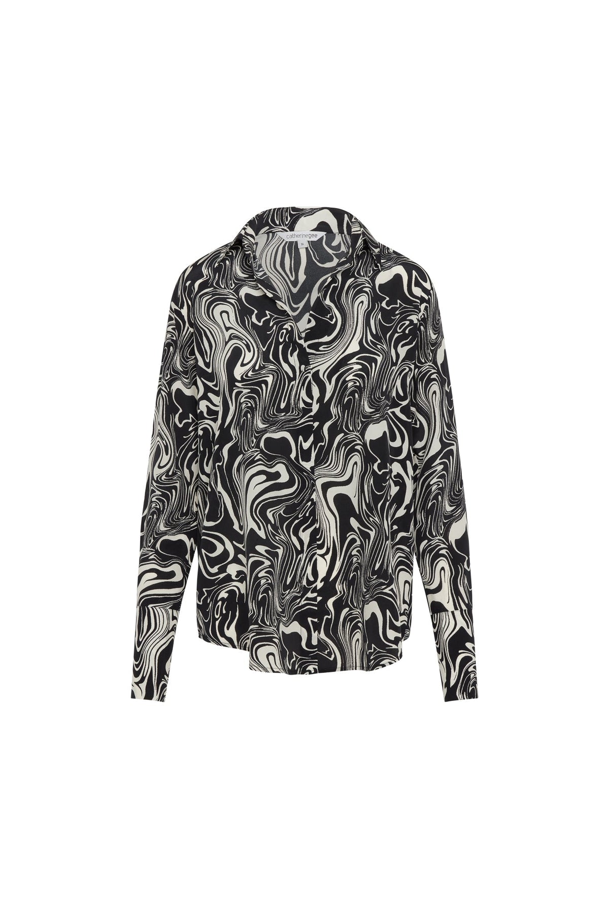 Catherine Gee Daria Silk Blouse - Dali