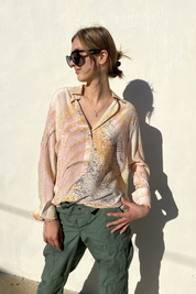 Catherine Gee Daria Silk Blouse - Orbit
