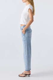 AMO Easy Army Slouch Crop in Enjoy