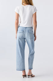 AMO Easy Army Slouch Crop in Enjoy