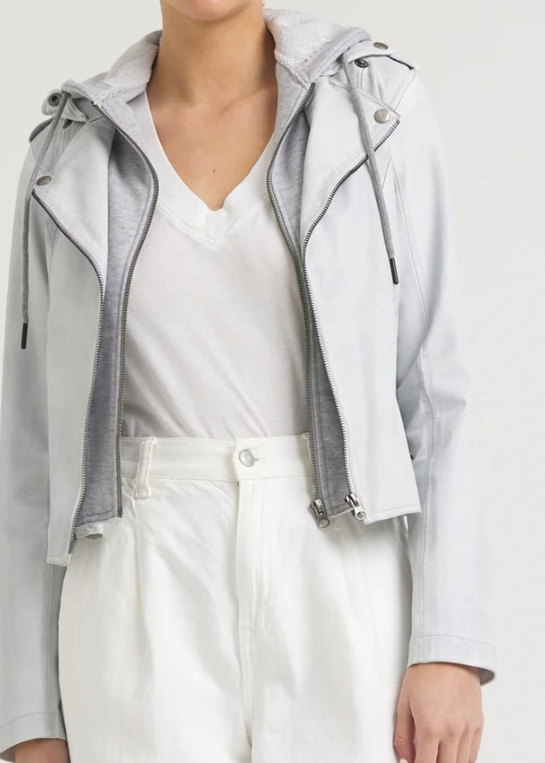 Jakett Molly Burnished Hooded Moto