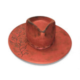 Fab Finds By Sarah Rancher Hat in Fox/Floral Branding