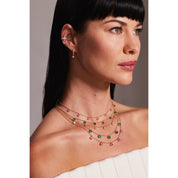 Graziela 2ct Pink Sapphire Floating Necklace
