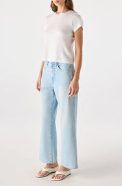 AMO Frida Crop Jean in Whim