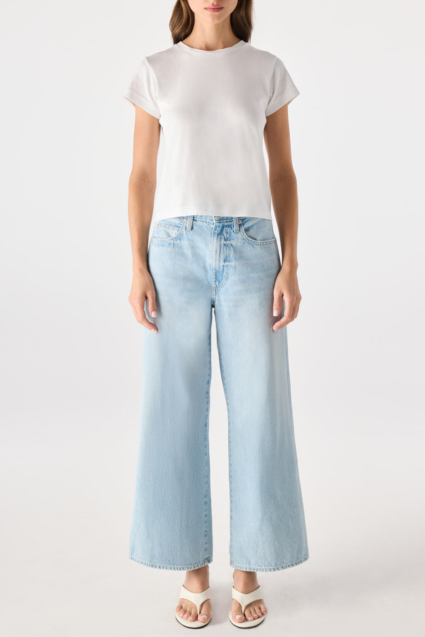 AMO Frida Crop Jean in Whim