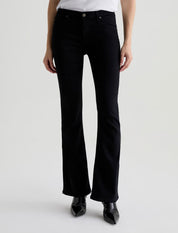 AG Angel Low Rise Bootcut Jean in Super Black