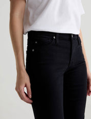 AG Angel Low Rise Bootcut Jean in Super Black