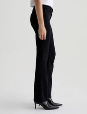 AG Angel Low Rise Bootcut Jean in Super Black
