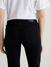 AG Angel Low Rise Bootcut Jean in Super Black