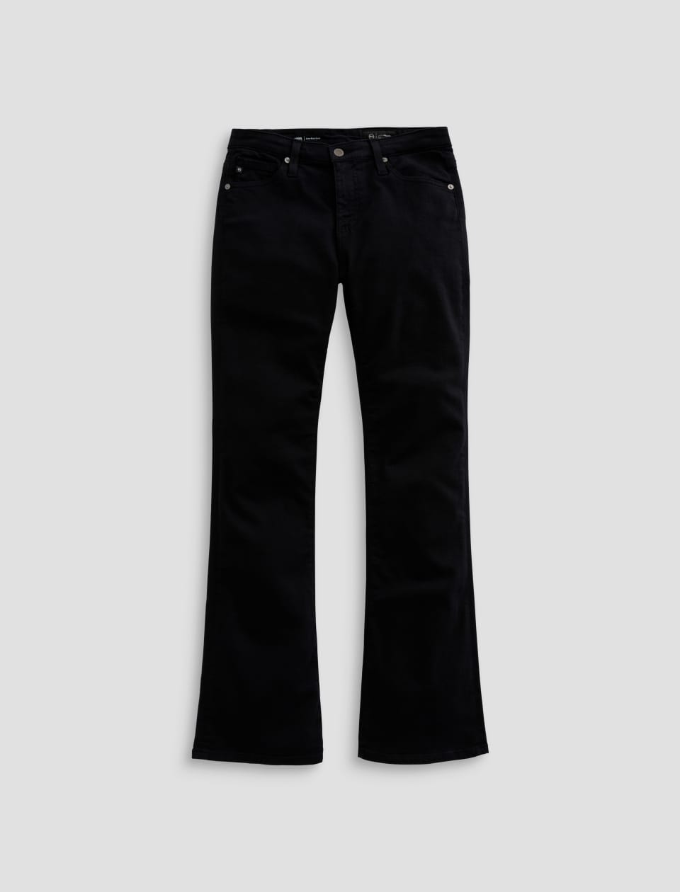 AG Angel Low Rise Bootcut Jean in Super Black