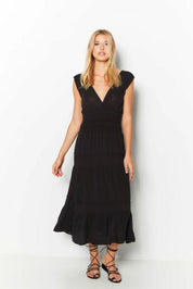 Felicite Smocked Gauze Dress