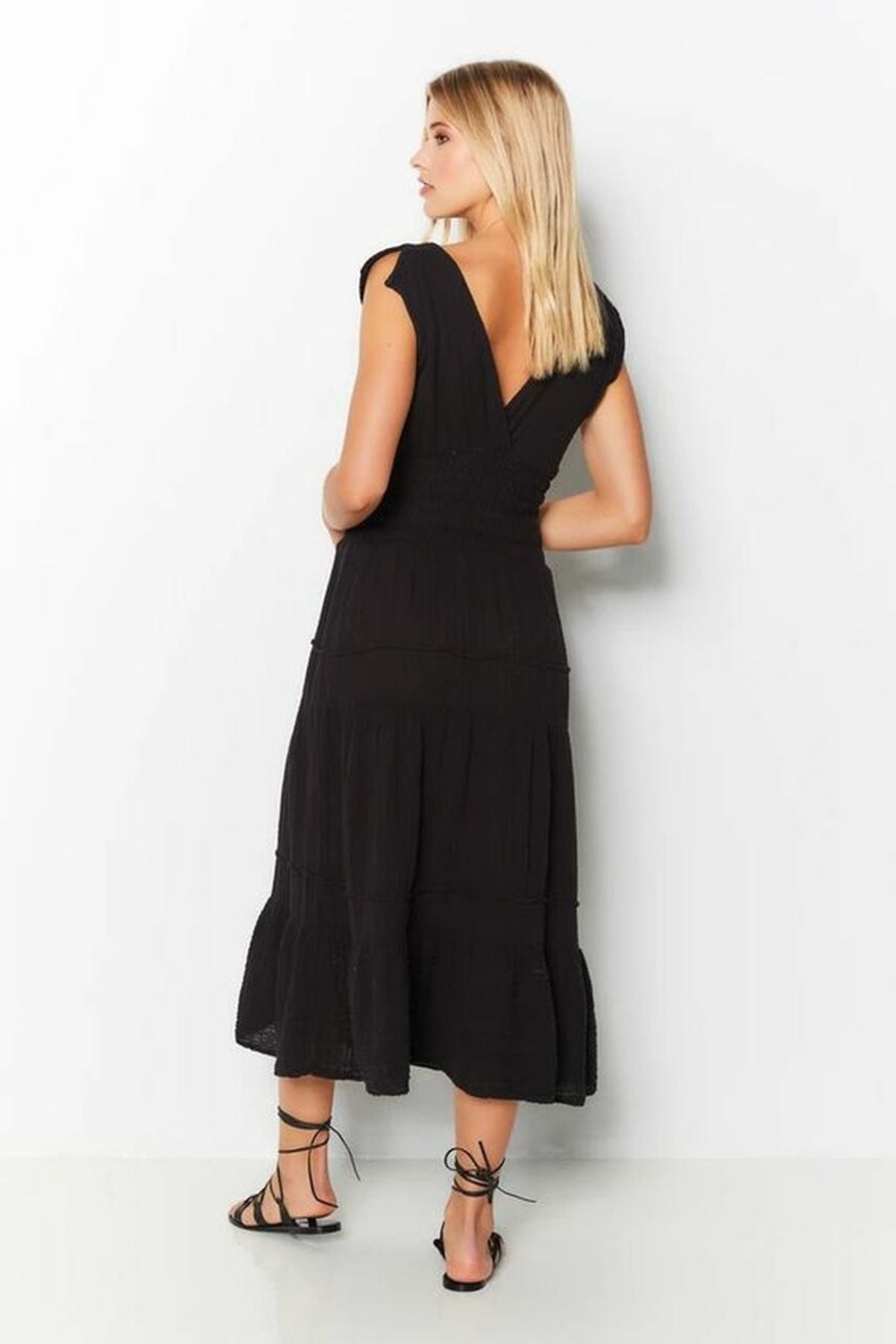 Felicite Smocked Gauze Dress