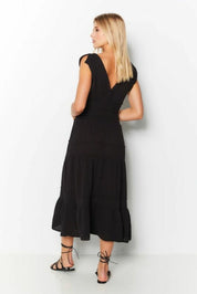 Felicite Smocked Gauze Dress