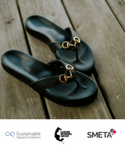 Snaffles Thong Horse Bit Sandal