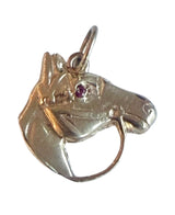 Vintage 14KT Gold Horse Charm