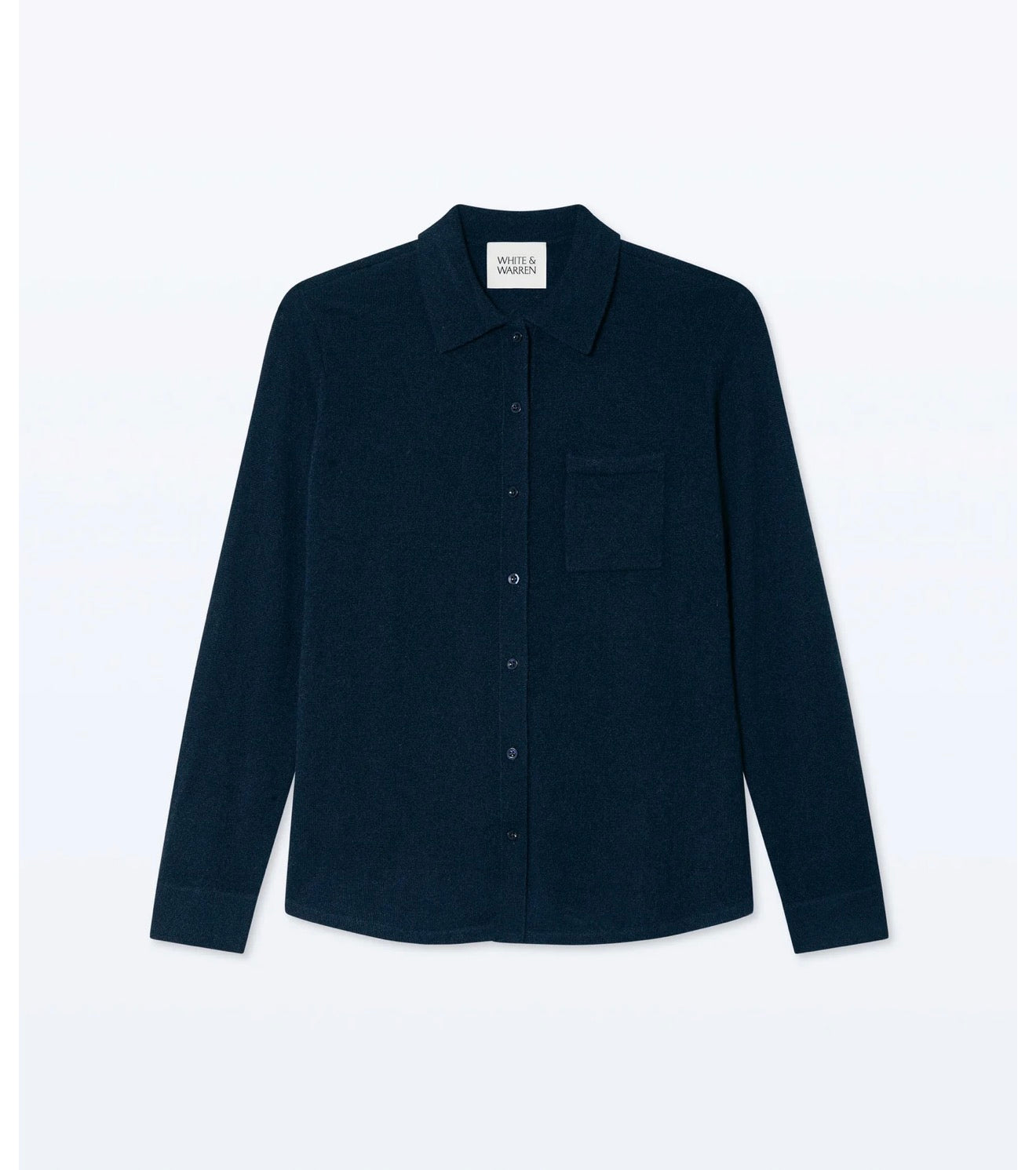 White + Warren Cashmere Button Down Shirt