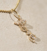 S.Row Designs 14K Diamond Love Charm