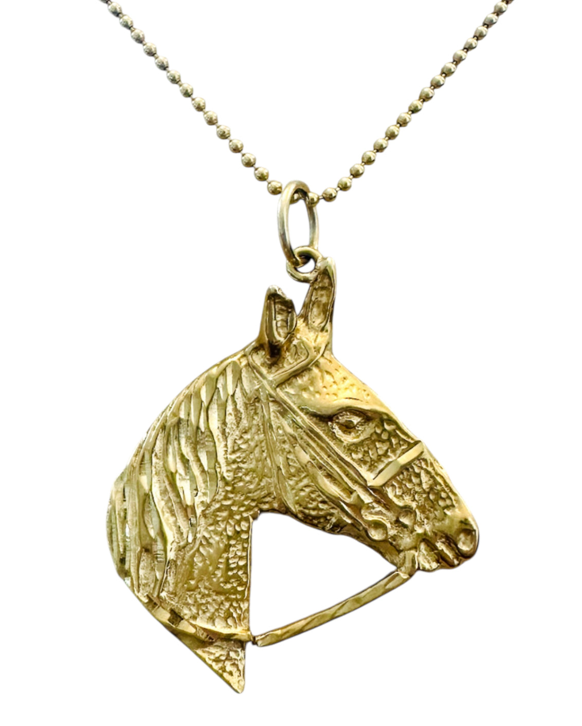 14KT Gold Vintage Horse Charm