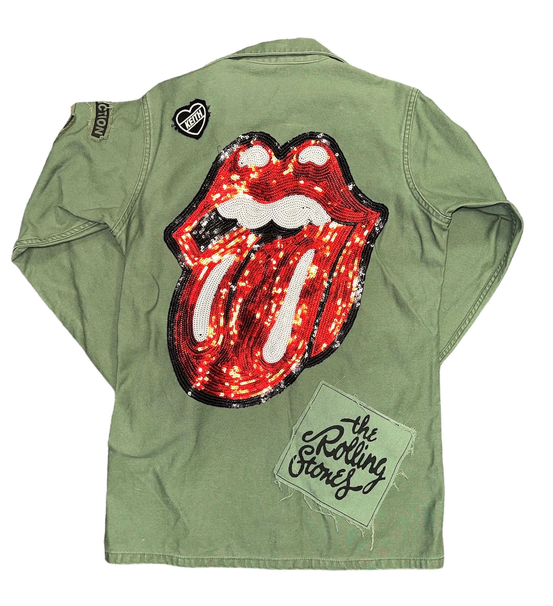 Madeworn Rolling Stones Military Jacket