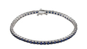 Sapphire Tennis Bracelet