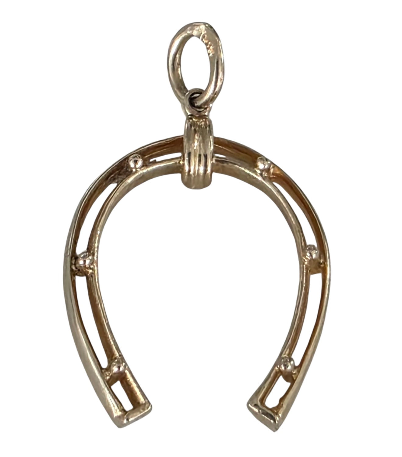 Vintage 14KT Gold Horseshoe Charm