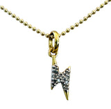 S.Row Designs Diamond Lightning Bolt Charm