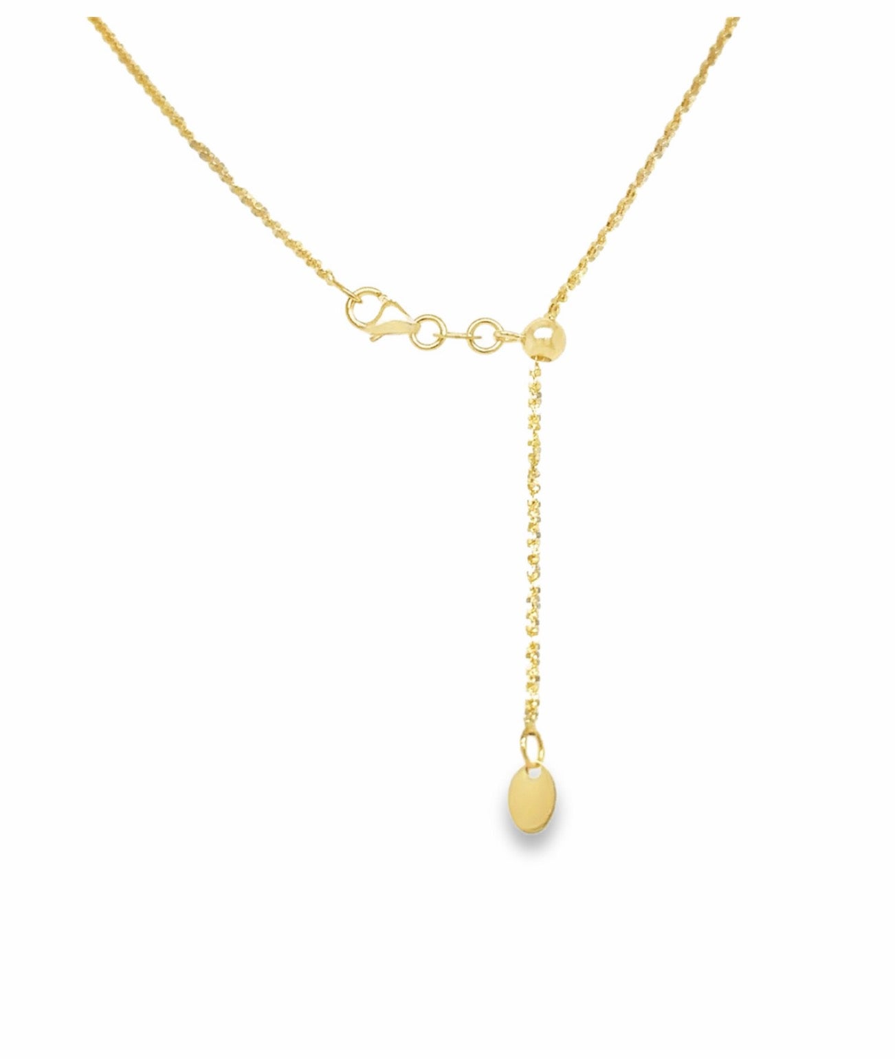 S.Row Designs 14KT Fully Adjustable Bolo Chain Necklace