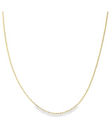 14 Karat Yellow Gold Ball Chain