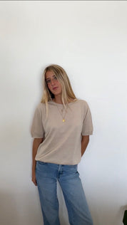 Italian Cotton Cashmere Tee