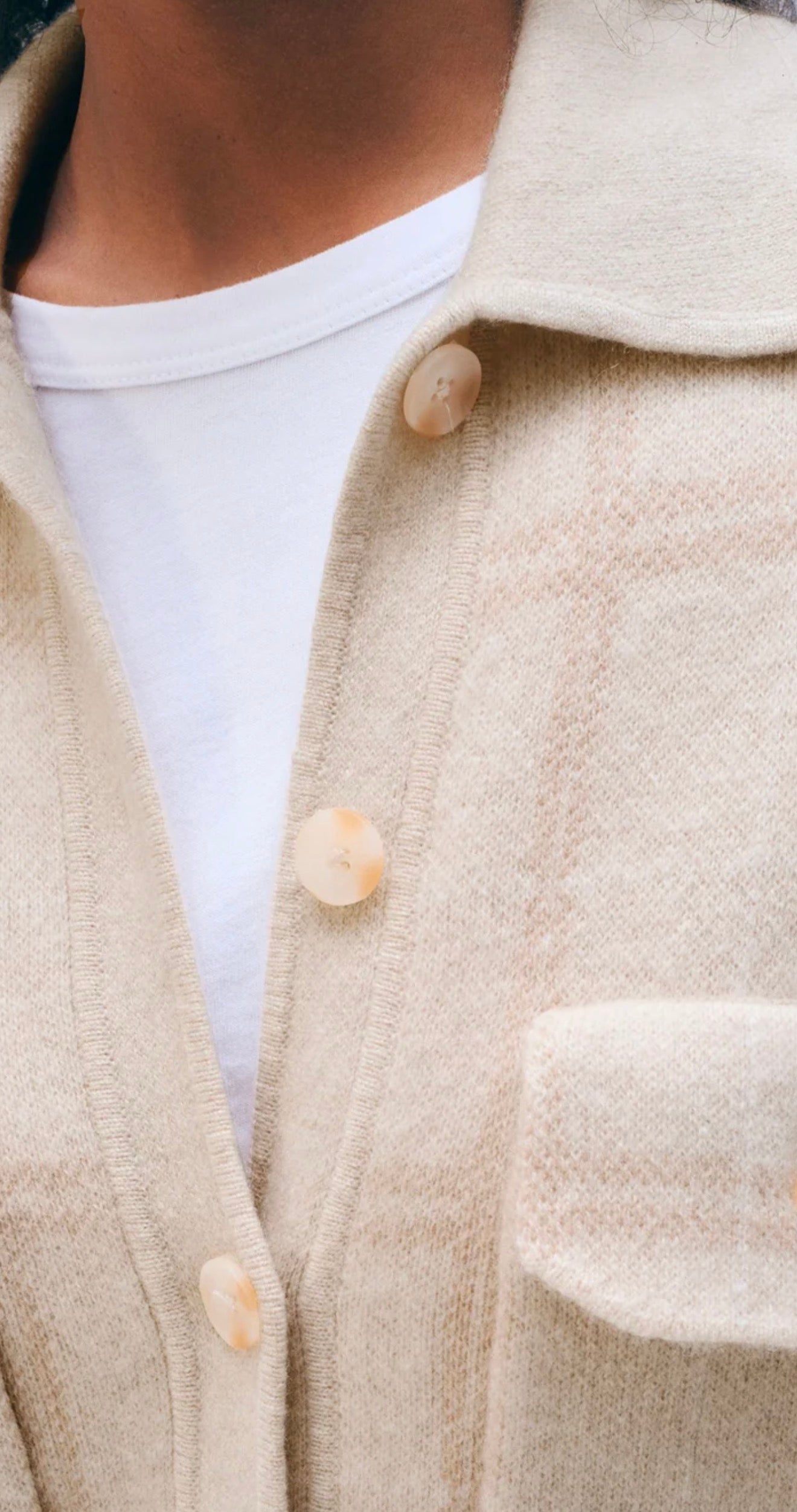 White + Warren Luxe Shacket