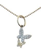 S.Row Designs Double Butterfly Charm