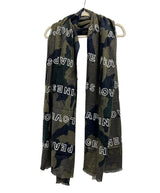 Love/Peace/Happiness Camo Scarf