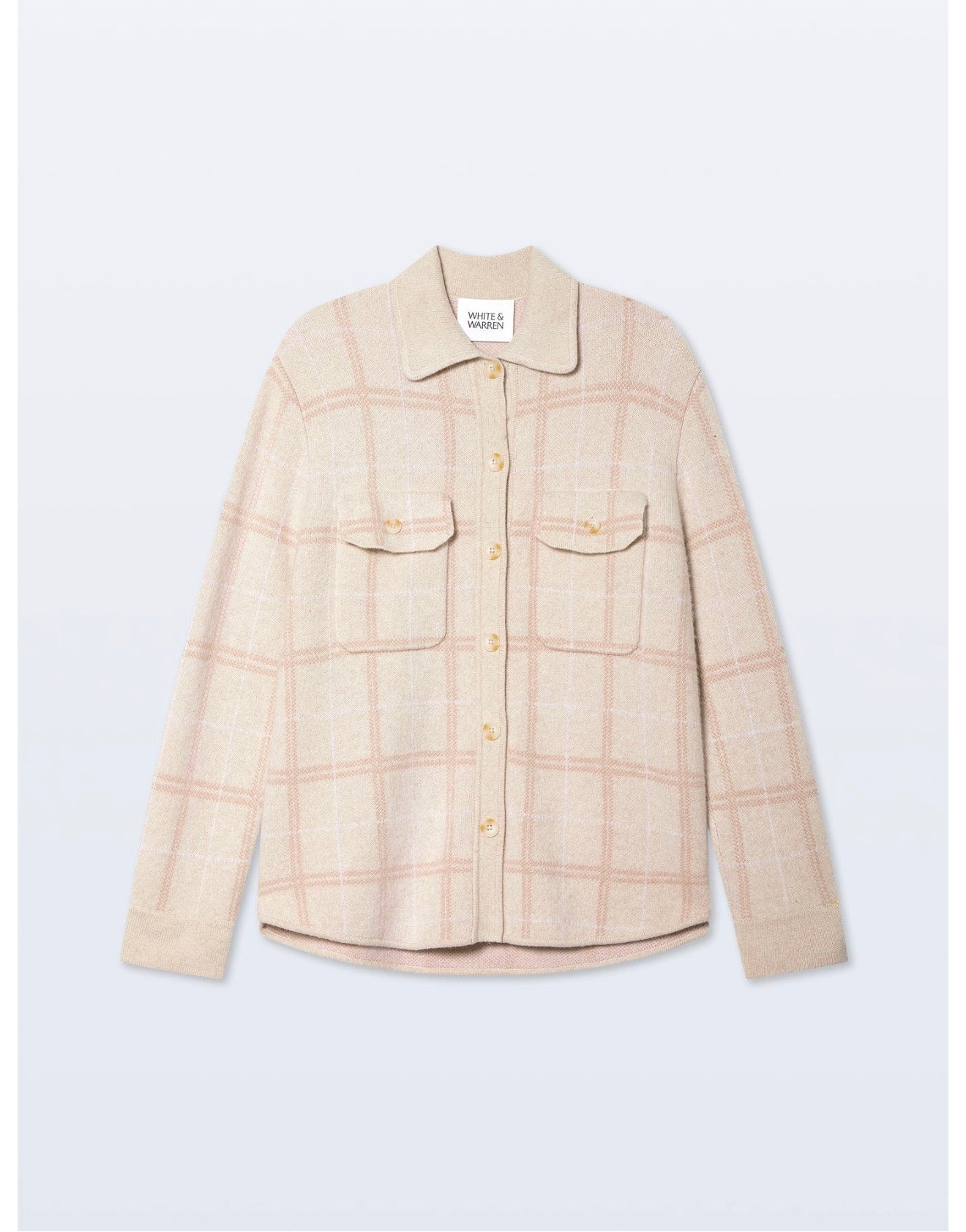 White + Warren Luxe Shacket