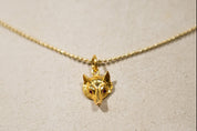 14KT Gold Vintage Fox Charm