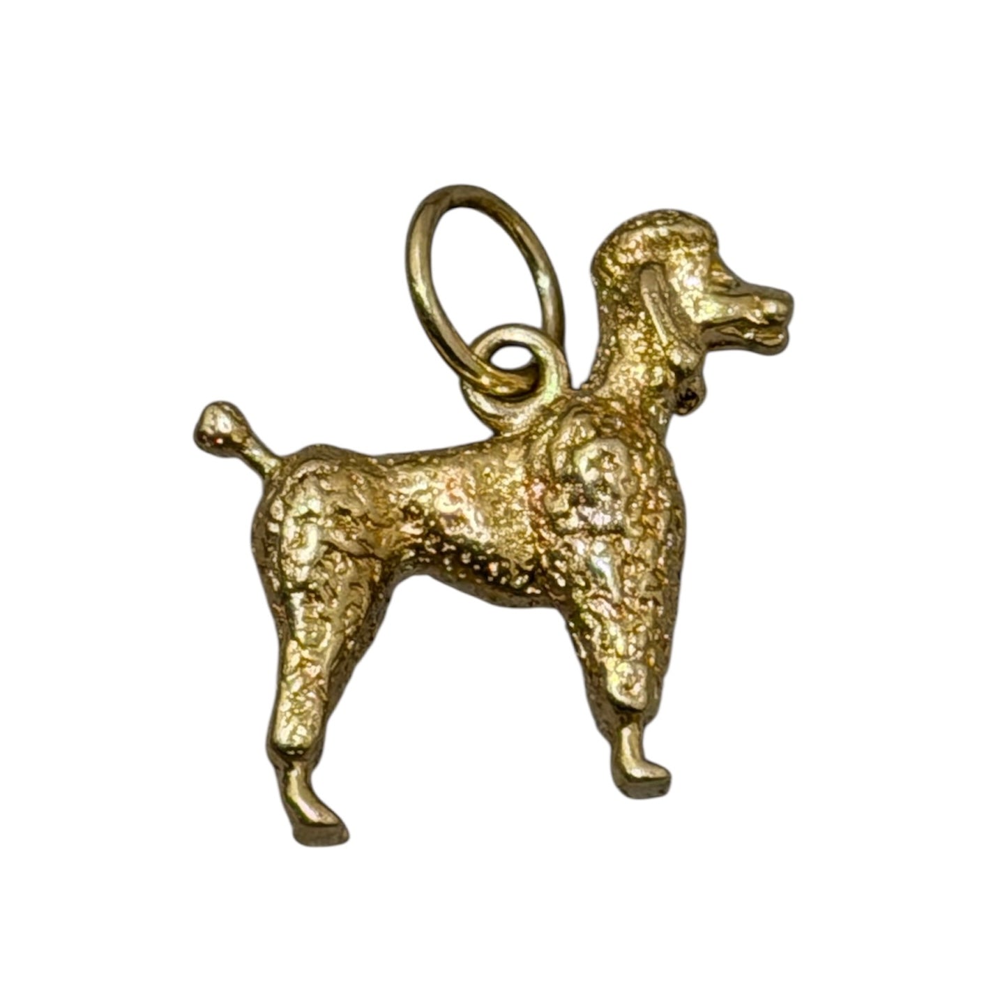 Vintage 14KT Gold Poodle Charm