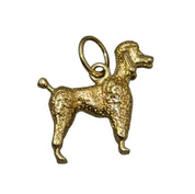 Vintage 14KT Gold Poodle Charm