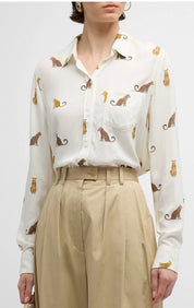 Rails Kathryn Shirt in Wild Animals