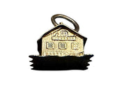 Vintage 14KT Gold Cabin House Charm