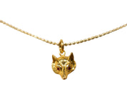 14KT Gold Vintage Fox Charm