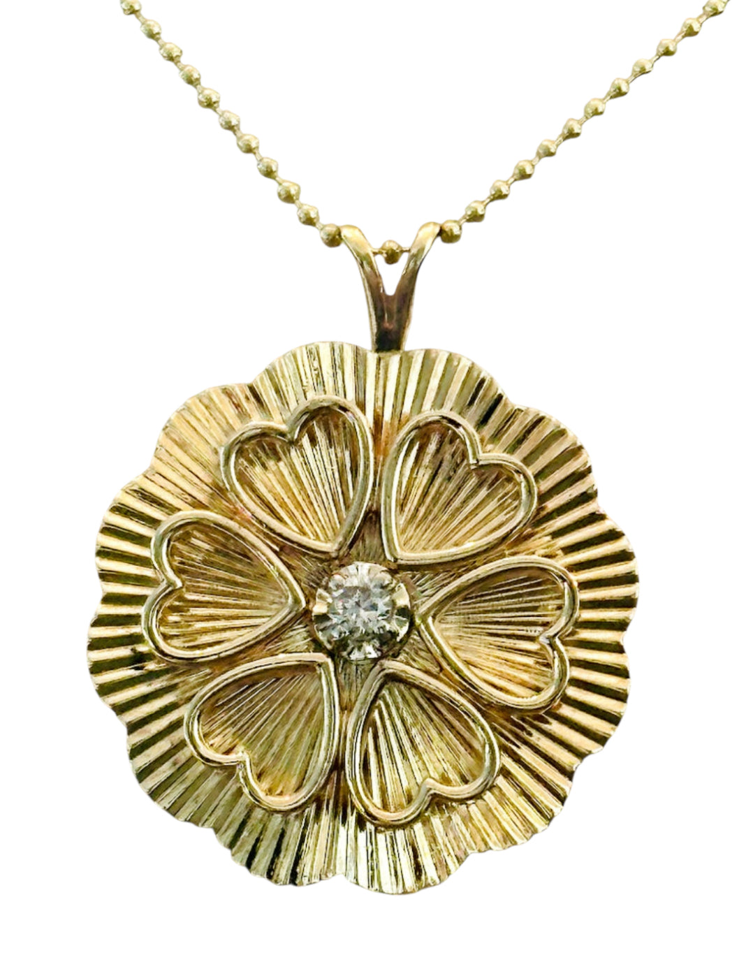 S.Row Designs Diamond Heart Pendant
