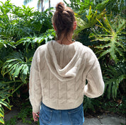 Fab Finds By Sarah Cashmere Cable Hoodie
