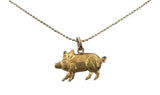 14KT Gold Vintage Pig Charm