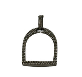 S.Row Designs Diamond Stirrup Charm