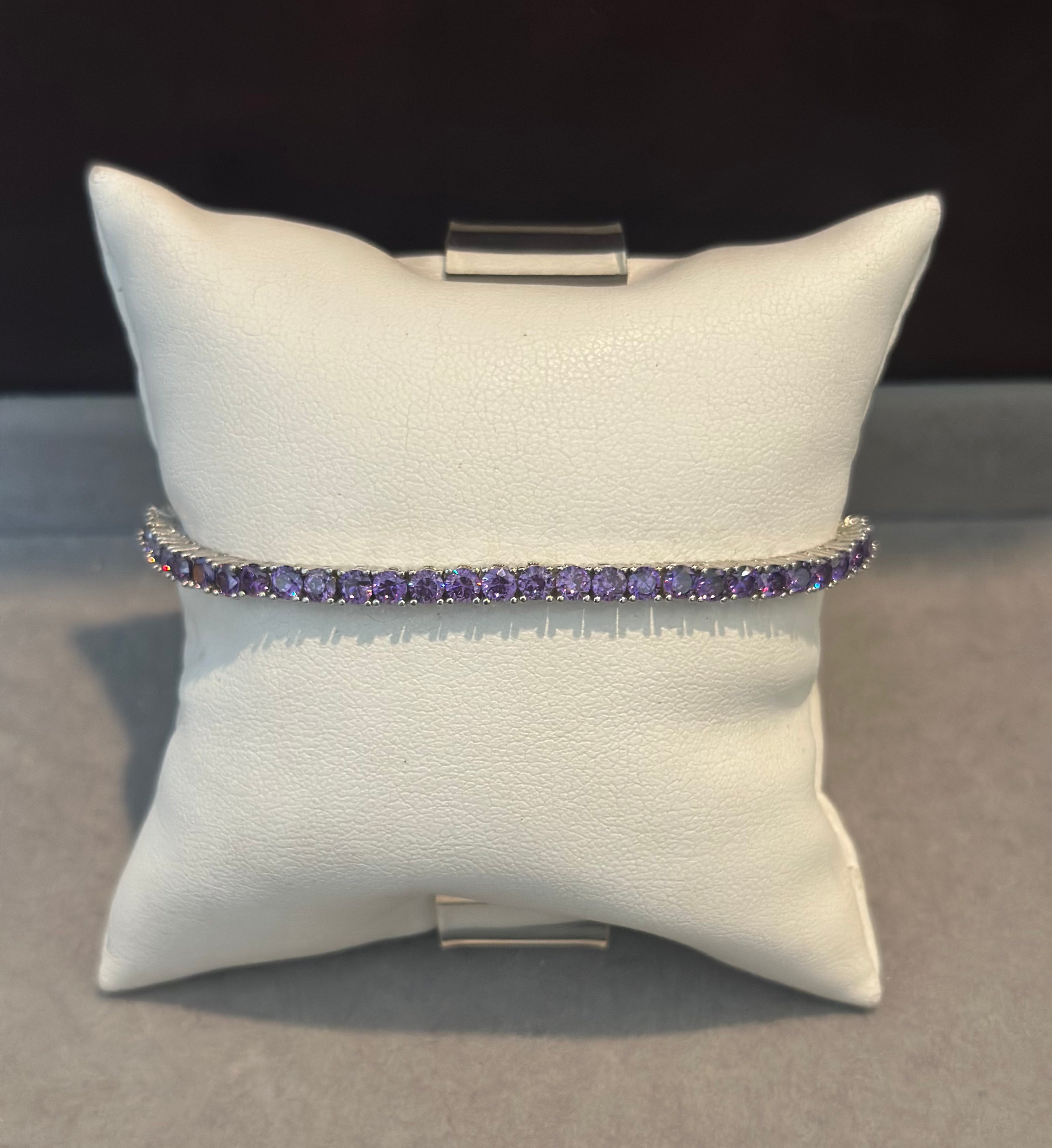 Amethyst Tennis Bracelet