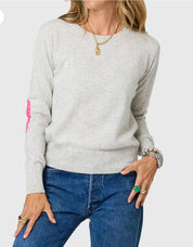Kerri Rosenthal Patchwork Pullover Sweater
