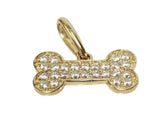 S.Row Designs 14KT dog bone charm