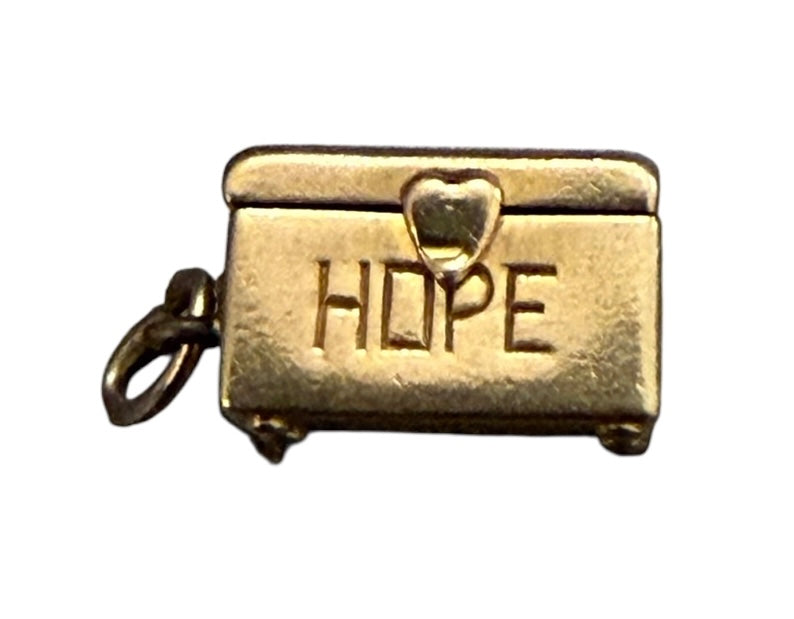 Vintage 14KT Gold Hope Chest